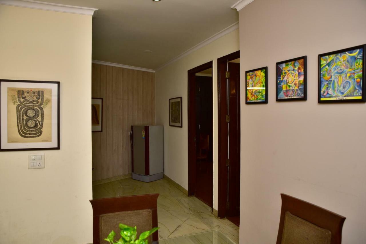 2Bhk Comfortable Furnished Serviced Apartments In Hauz Khas - Woodpecker Apartments 新德里 外观 照片