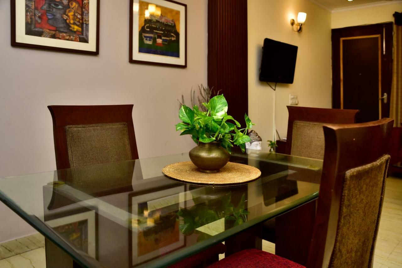2Bhk Comfortable Furnished Serviced Apartments In Hauz Khas - Woodpecker Apartments 新德里 外观 照片