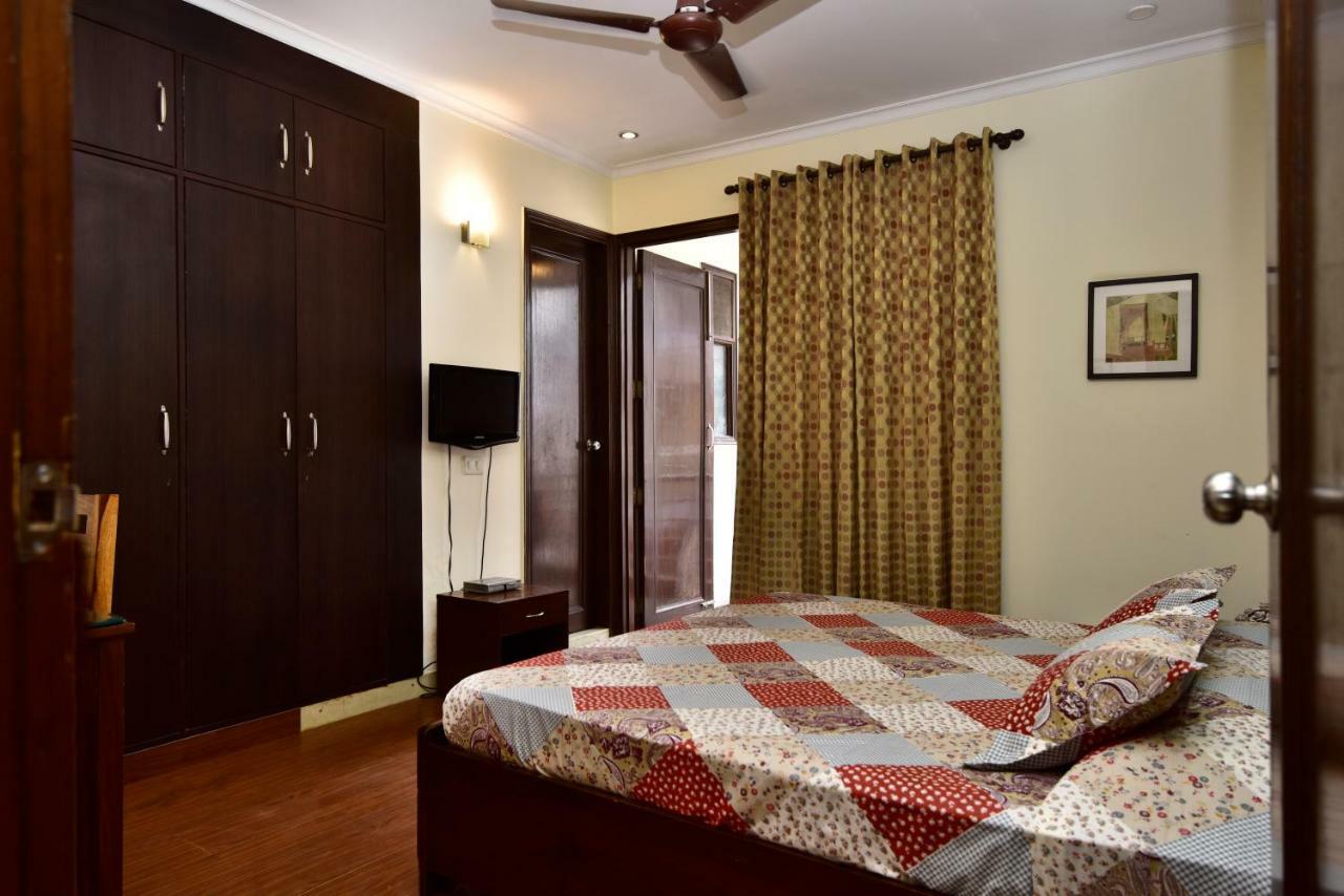 2Bhk Comfortable Furnished Serviced Apartments In Hauz Khas - Woodpecker Apartments 新德里 外观 照片